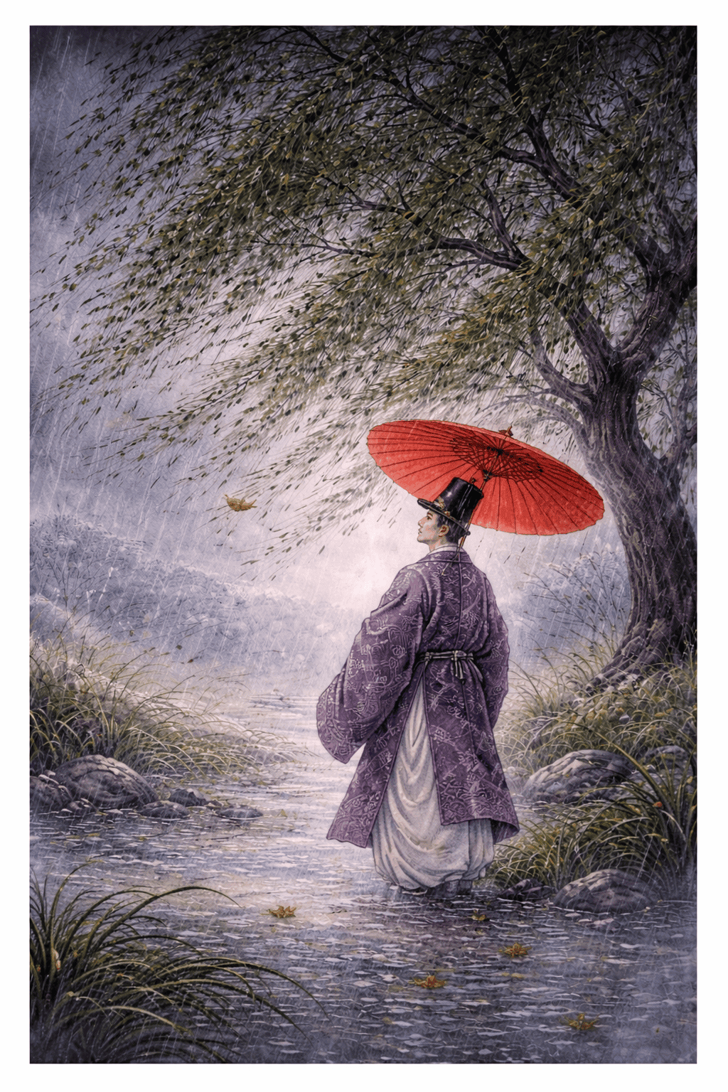 The rain-man card — emblem of memory across sessions